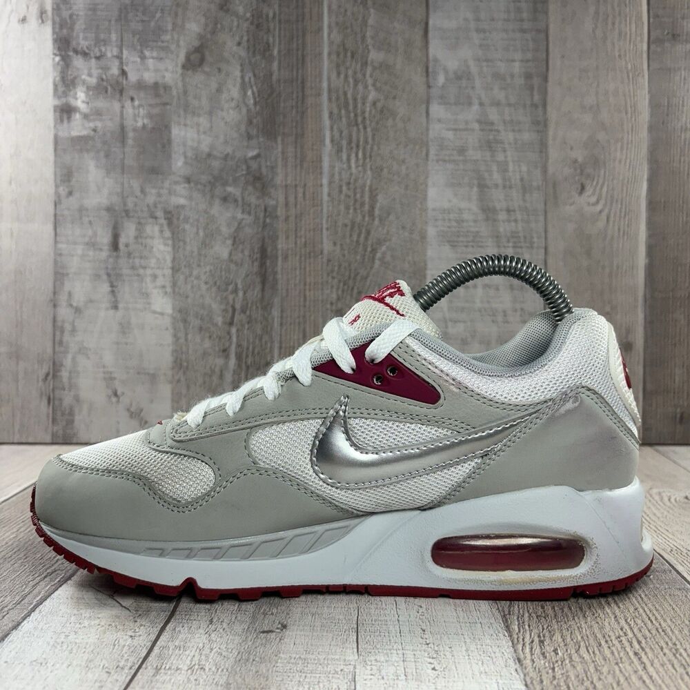Nike Air Max Correlate Womens Size 7.5 Running Shoes Sneakers White Gray Fuchsia - Picture 8 of 14